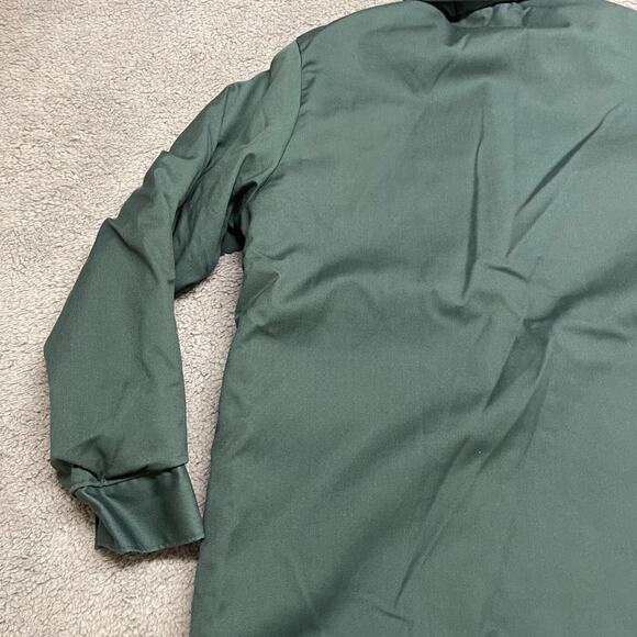 Vintage Union Made Jacket Mens Size 40 Green Full Zip Mechanic Work - Picture 11 of 13